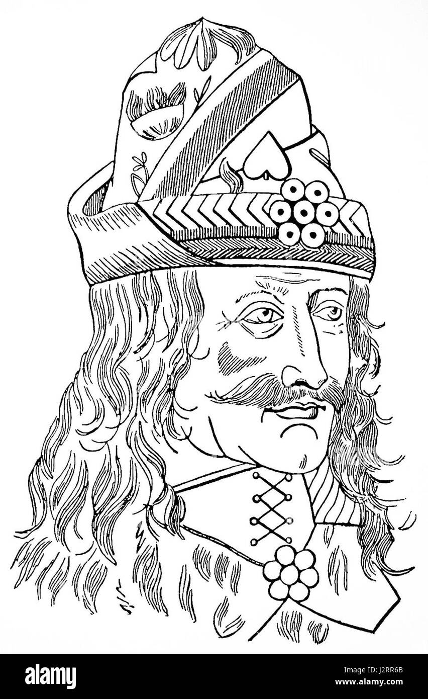023 - Vlad Tepes Banque D'Images