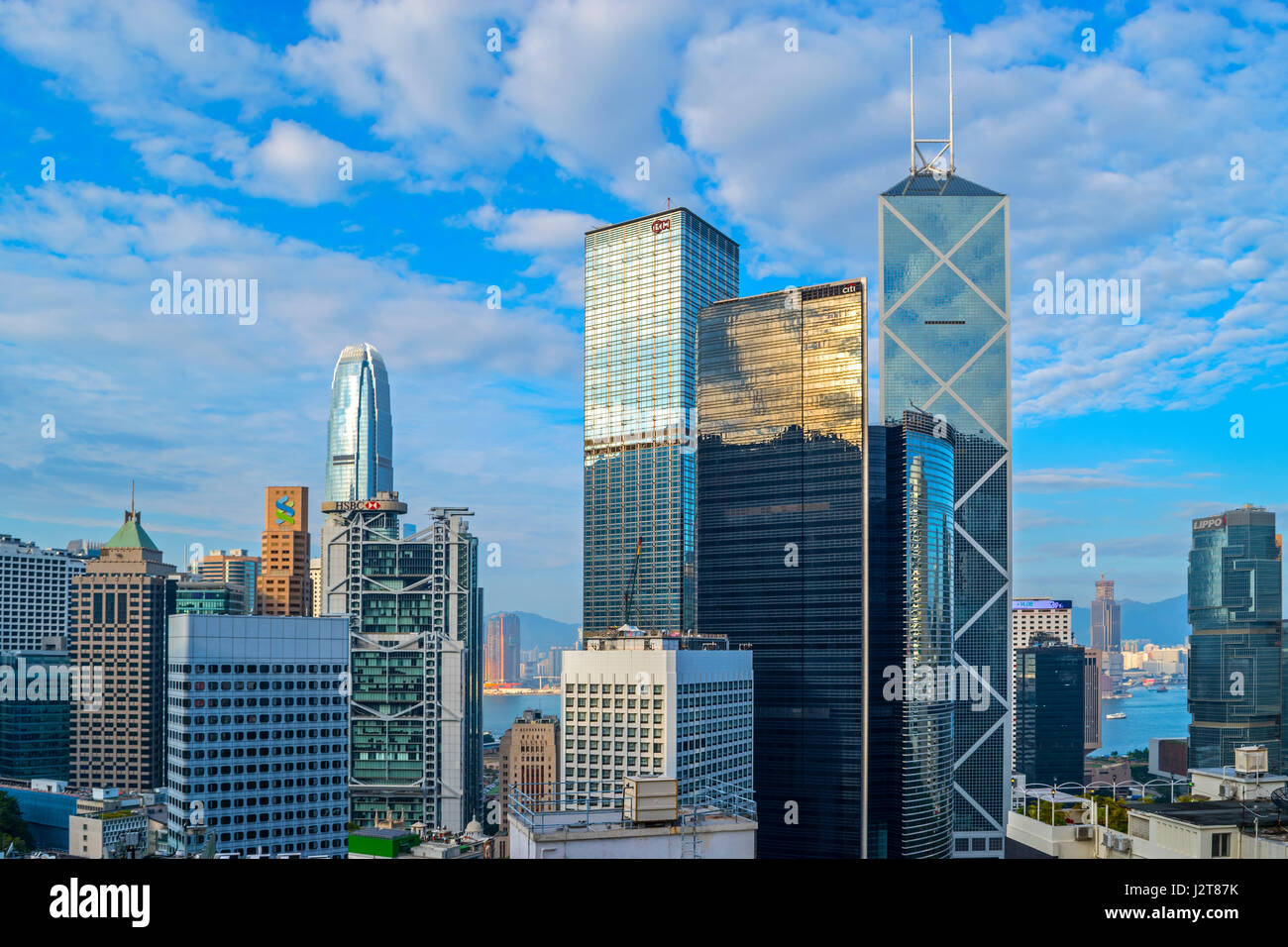 Centre de Hong Kong Aperçu Banque D'Images