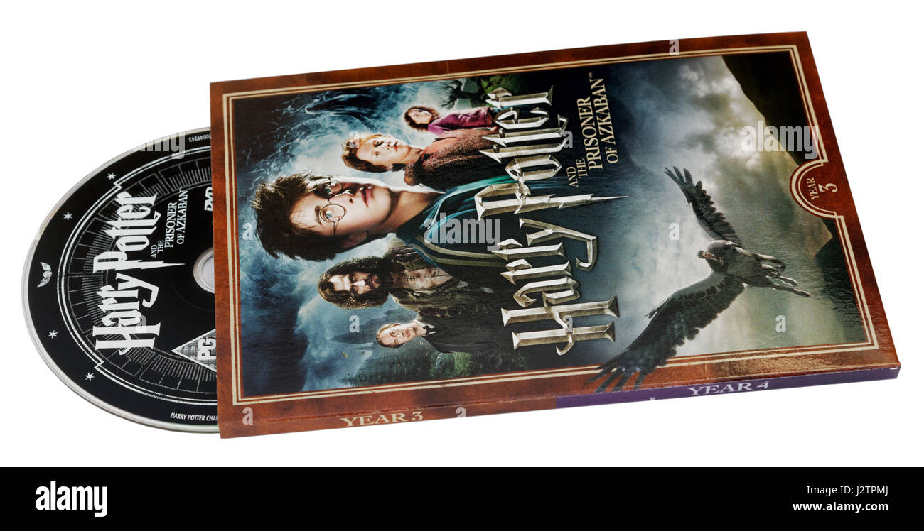 Harry Potter et le Prisonnier d'Azkaban DVD Photo Stock - Alamy
