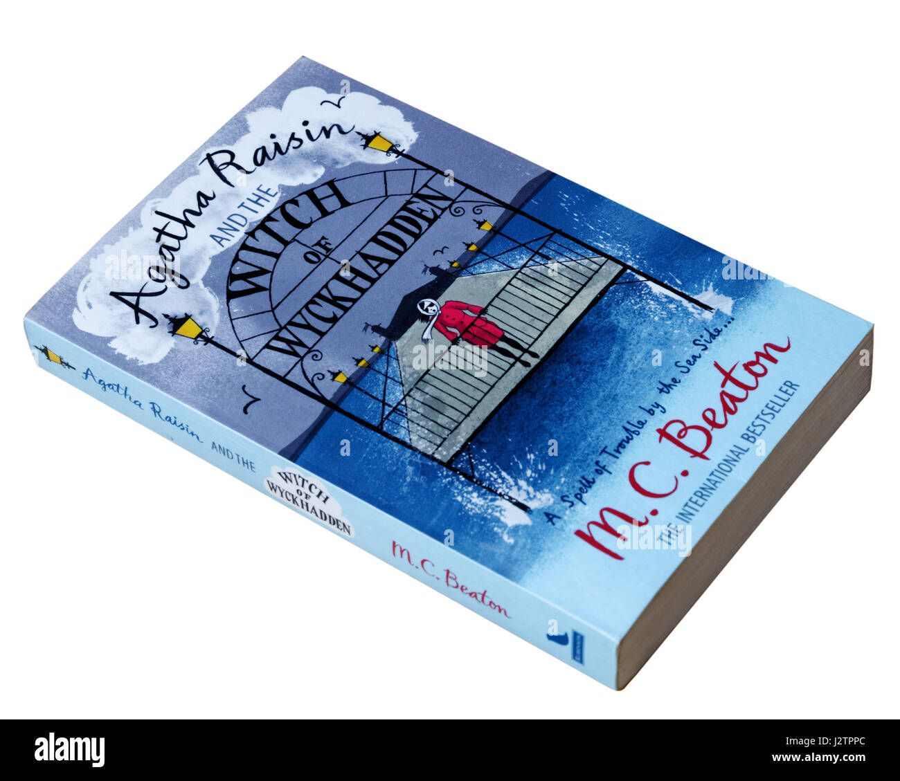 Agatha Raisin et la Sorcière d'Wyckhadden par MC Beaton Banque D'Images