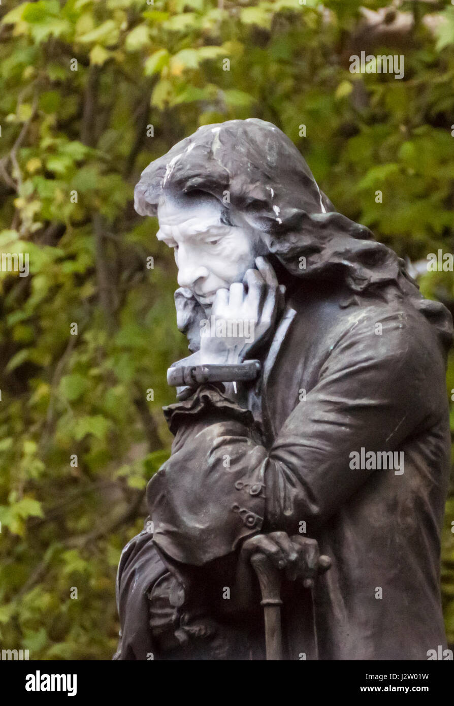 Les références à Edward Colston à Bristol Centre Coty Banque D'Images