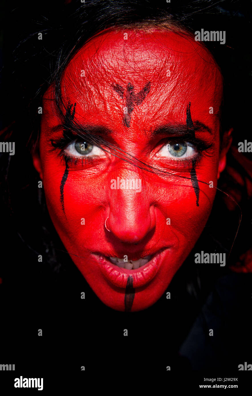 Photo : photo générale : « le festival des incendies de Beltane annonce le début de l’été sur la colline Calton d’Édimbourg », lundi national Banque D'Images