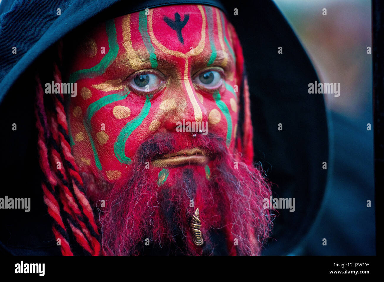 Photo : photo générale : « le festival des incendies de Beltane annonce le début de l’été sur la colline Calton d’Édimbourg », lundi national Banque D'Images