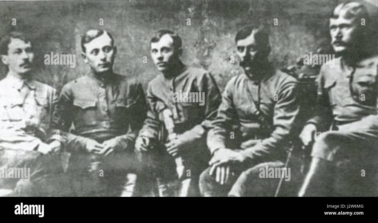 Le personnel de l'armée verte de Tambov 1920 Banque D'Images
