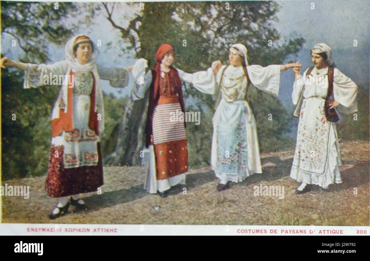 19 novembre 1915 costumes d'Attique Banque D'Images