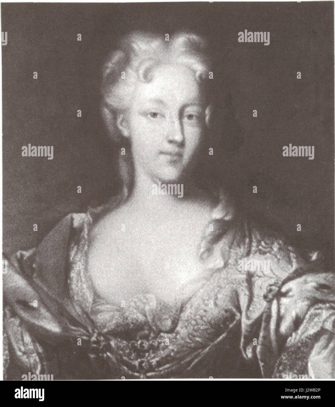 Un portrait de Christiane, mettant en valeur le style distinctif et l'influence artistique de l'époque. Ce travail met l'accent sur la composition classique et le réalisme, capturant les caractéristiques du subjectâ€™ avec précision et clarté. La pièce illustre l'attention de l'artiste aux détails et l'utilisation de la lumière pour améliorer la forme et la texture. Banque D'Images