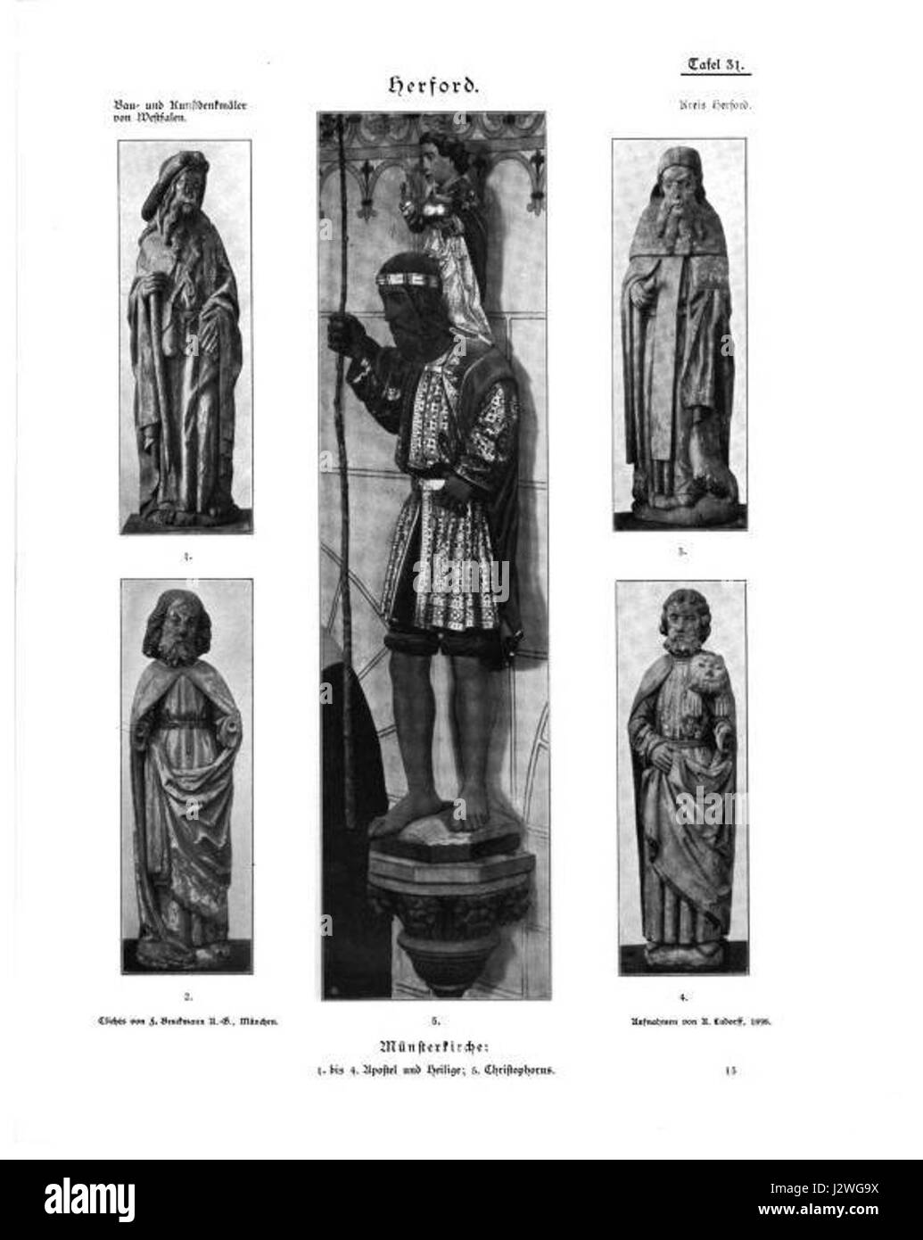 Le Herford Tafel 31 de 75 est un artefact ou un objet historique, peut-être lié à la région de Herford ou à une collection spécifique, avec un contexte plus approfondi nécessaire pour déterminer sa signification exacte. Banque D'Images