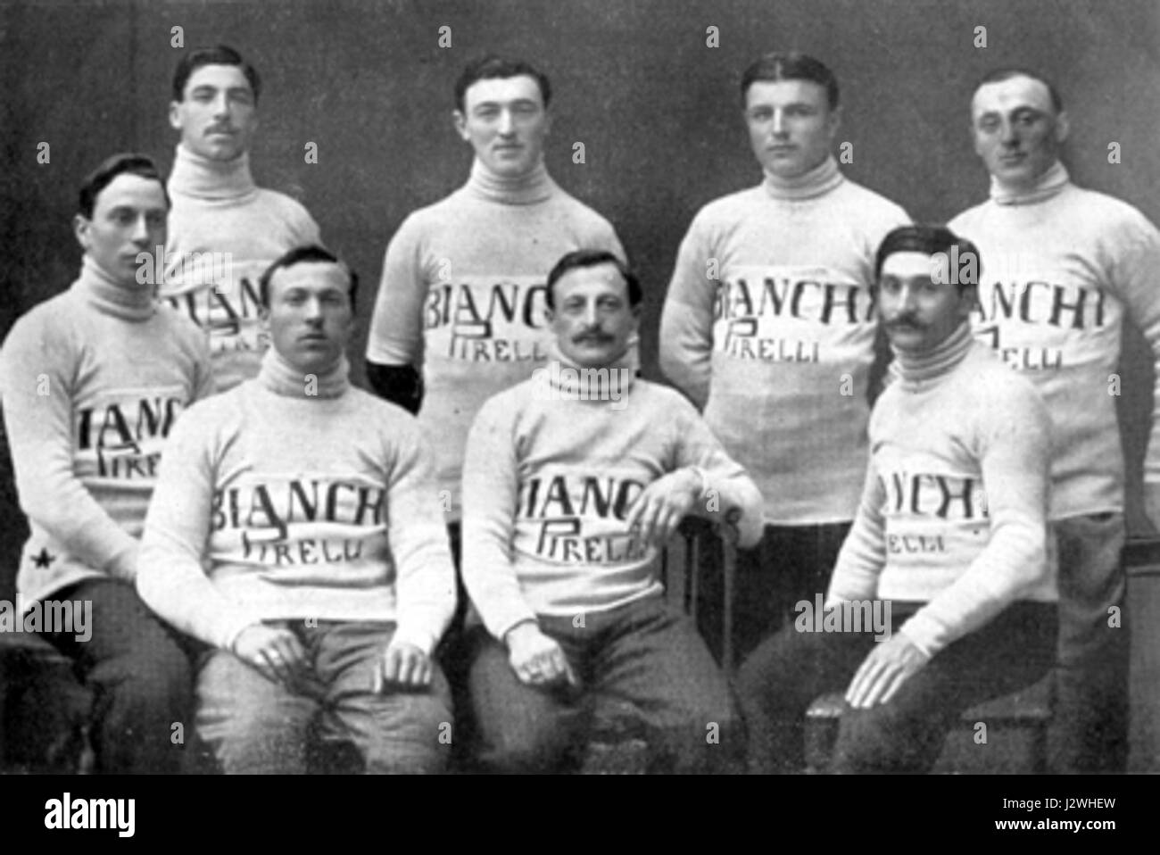 1911-Bianchi - Giro Italia Banque D'Images