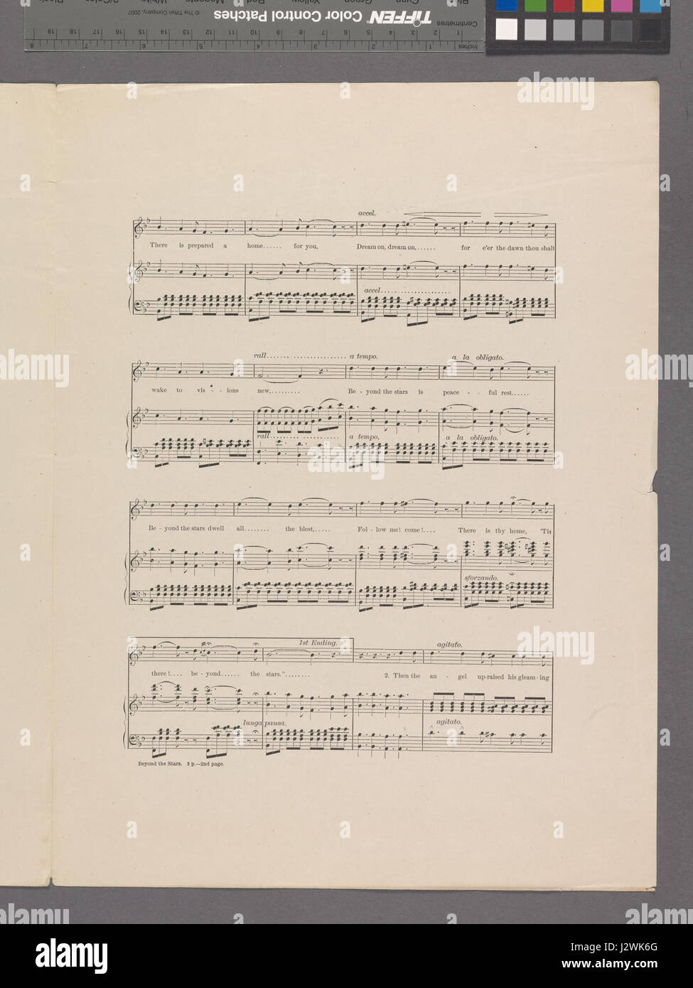 Au-delà des étoiles (NYPL Hadès-1924549-1953220) Banque D'Images