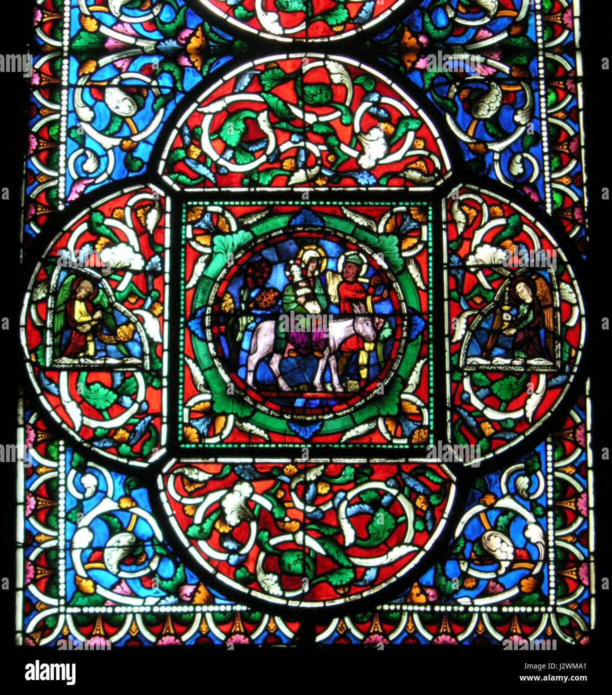 La Cathédrale de Canterbury 051 Vol dans Egyot Banque D'Images