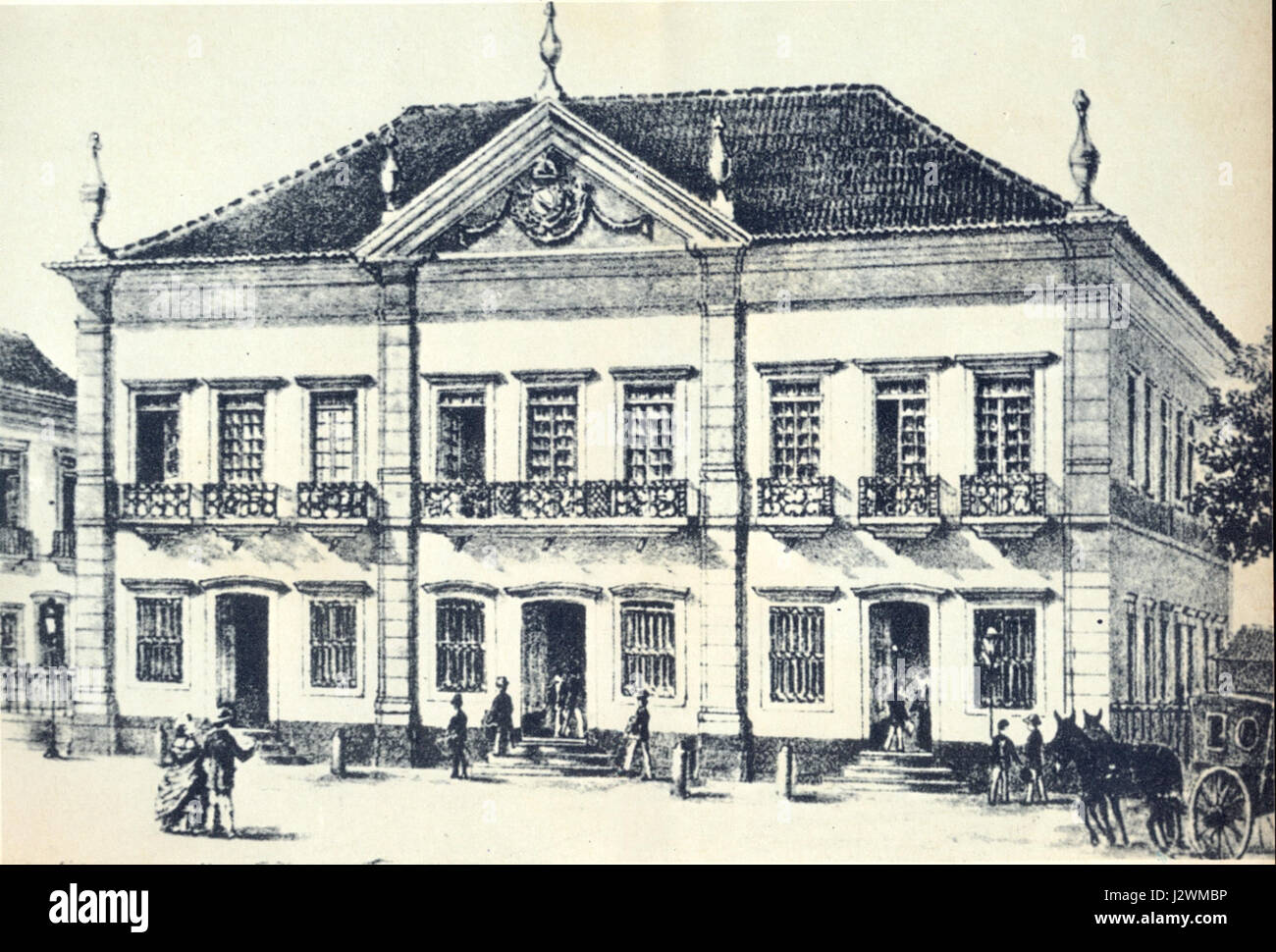 La Chambre des députés brésilienne fait partie de la branche législative du gouvernement brésilien, connue pour son rôle historique dans le système politique de la nation, qui remonte à la période impériale. Banque D'Images