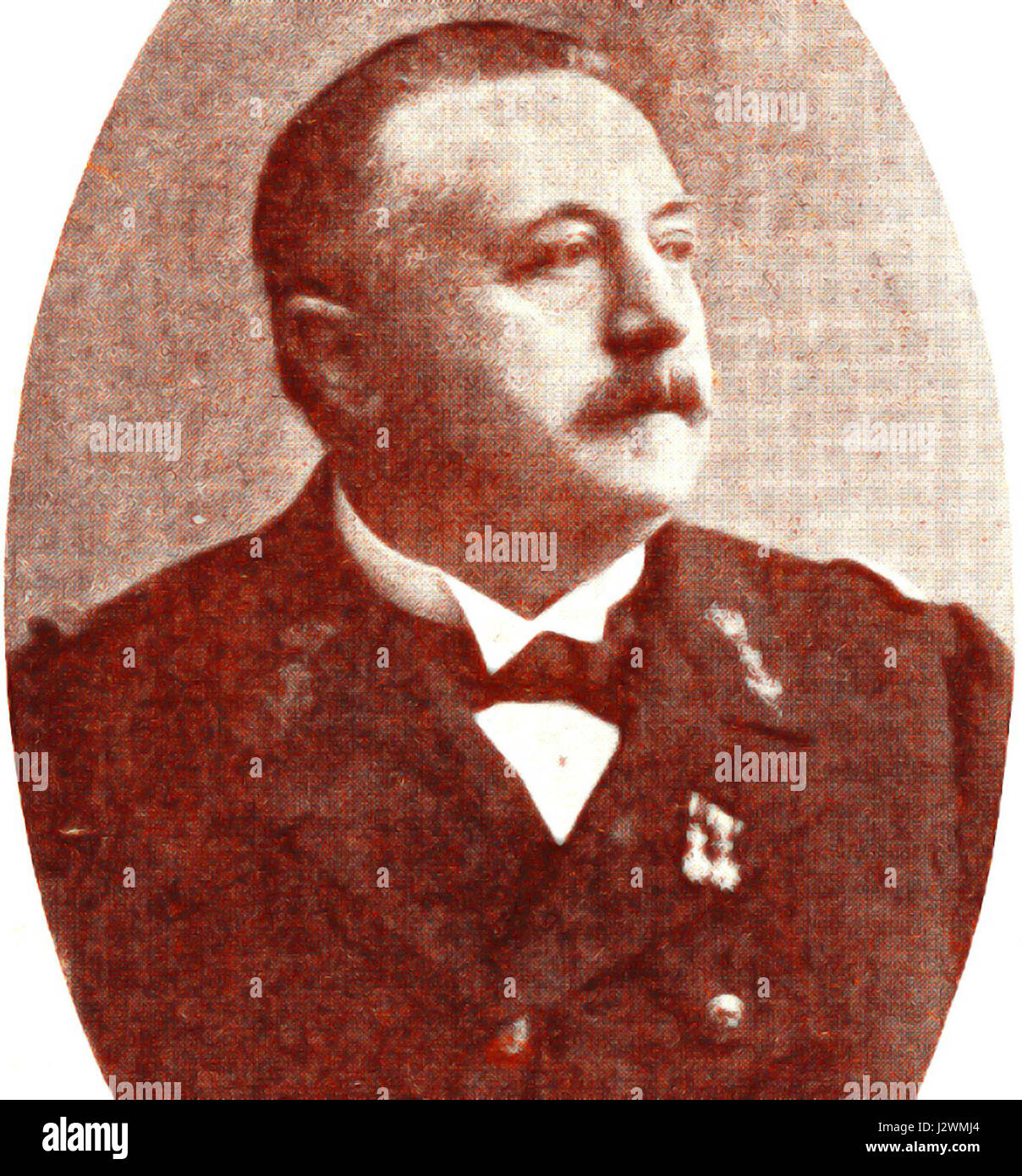 J. Schout Bij Nacht était un officier de marine néerlandais, honoré avec le Chevalier de l'ordre du Lion néerlandais et le Chevalier de l'ordre militaire William pour son service distingué entre 1851 et 1918. Sa carrière a contribué de manière significative à l'histoire navale néerlandaise. Banque D'Images