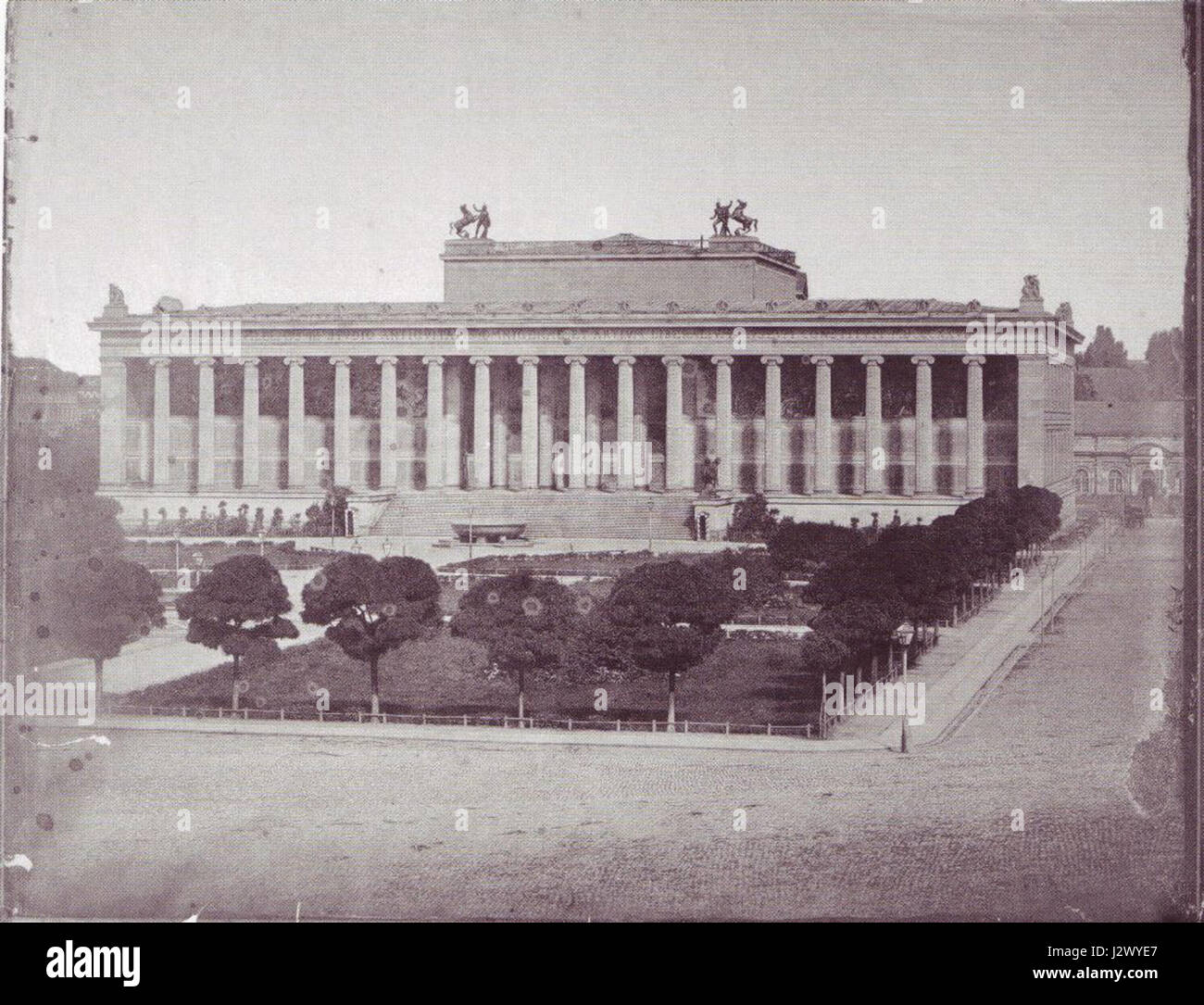 Le musée Altes, créé avant 1854, est l'un des monuments culturels les plus importants de Berlin. Il abrite une collection d'antiquités classiques, présentant des sculptures anciennes, des objets et des œuvres des civilisations grecque et romaine. Banque D'Images