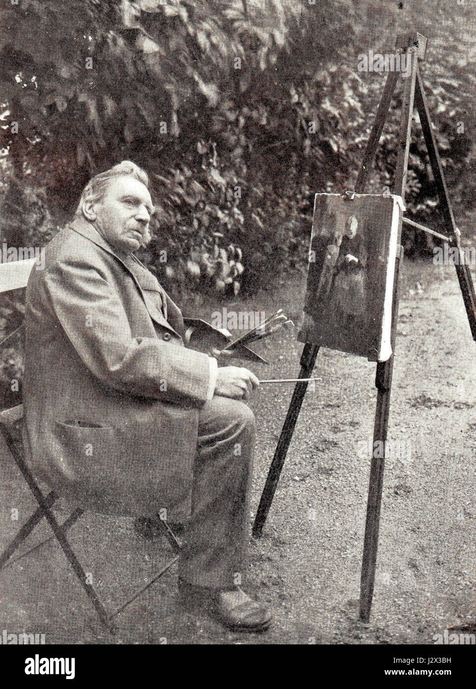 Albert Neuhuys était un peintre néerlandais connu pour ses représentations réalistes de la vie domestique. Ses œuvres représentaient souvent des scènes de la vie familiale et des moments intimes, reflétant les aspects sociaux et culturels des pays-Bas du XIXe siècle. Banque D'Images