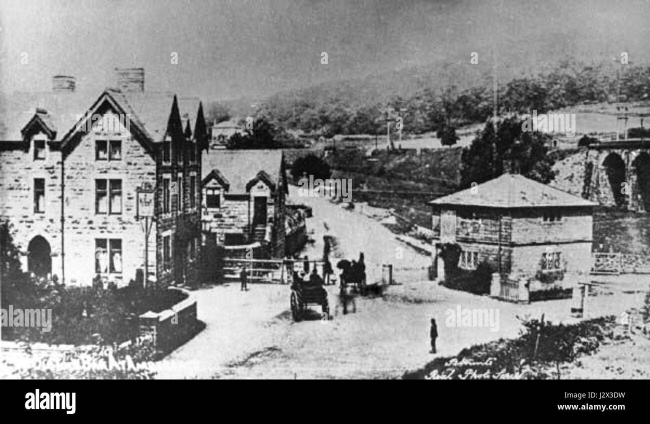 Ambergate, un site au Royaume-Uni, est historiquement important pour son rôle dans la révolution industrielle. La région était connue pour son extraction et sa production de charbon, contribuant à la croissance de l'économie industrielle en Grande-Bretagne au XIXe siècle. Banque D'Images