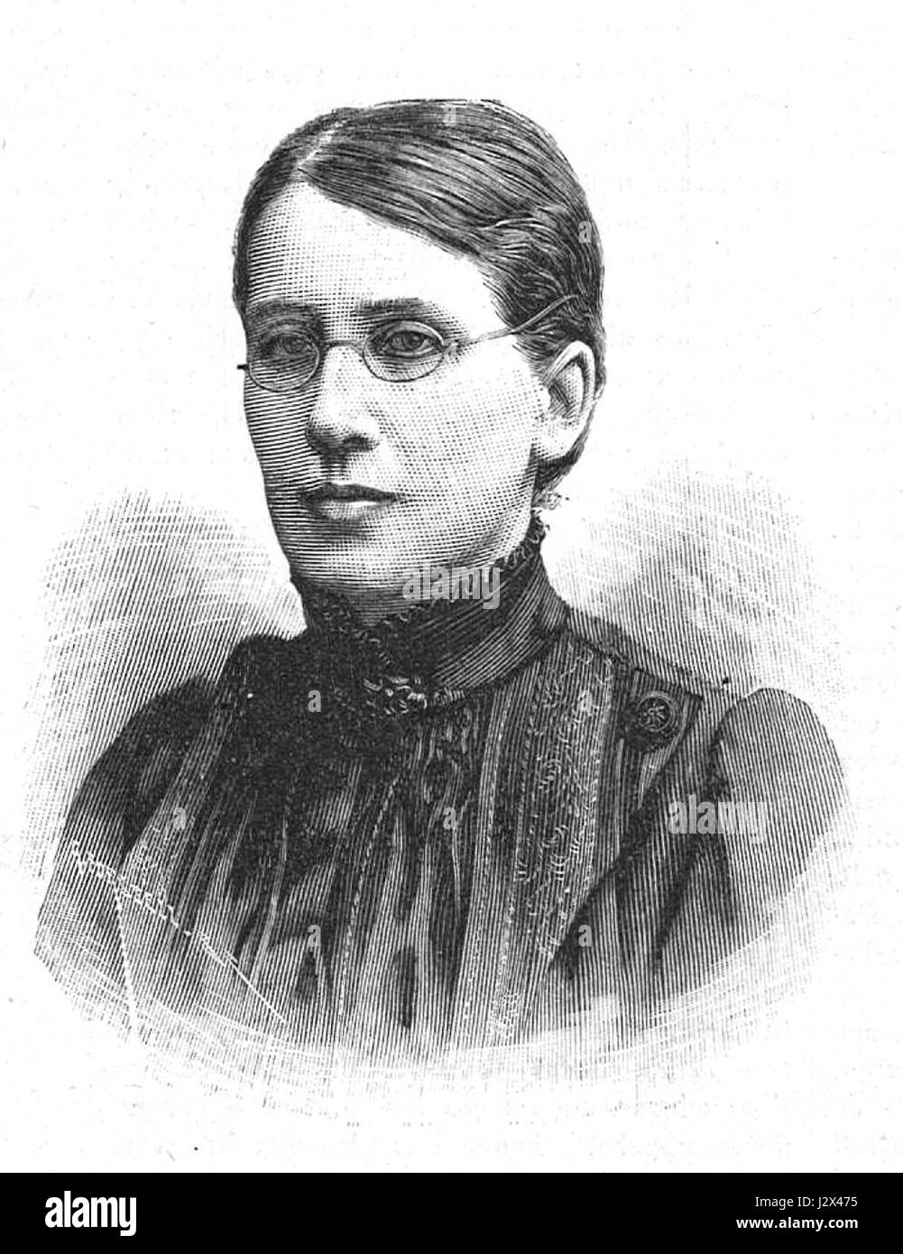 Alice Bonthron Idun, 1891 nr 18 Banque D'Images