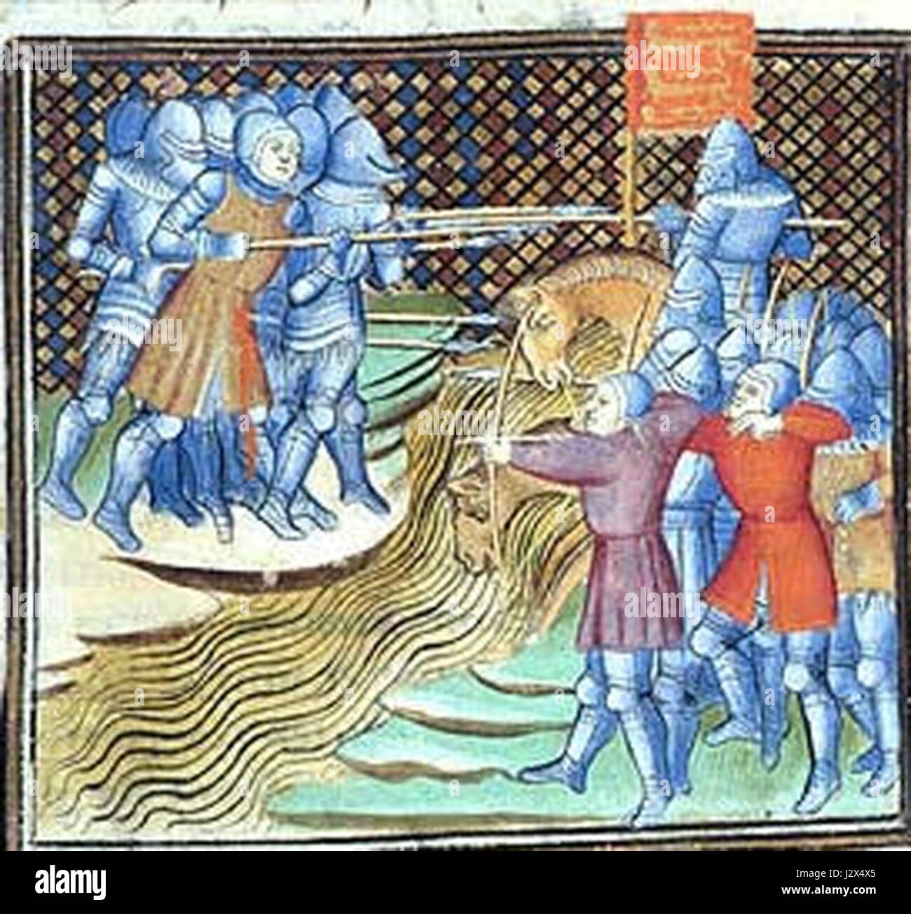 Bataille de blanchetaque Banque de photographies et d’images à haute