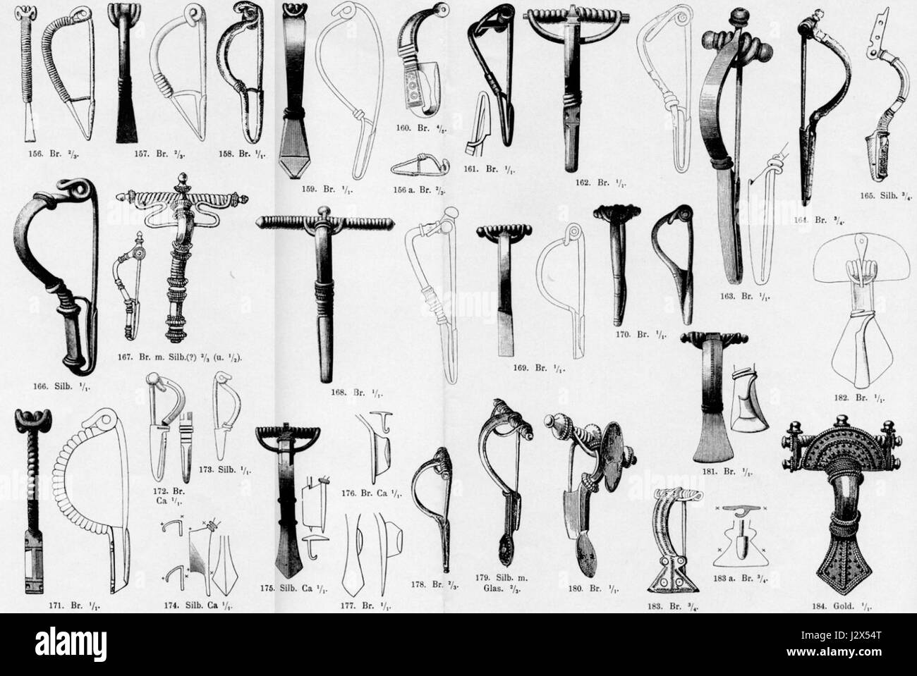 Broches - 07 Banque D'Images