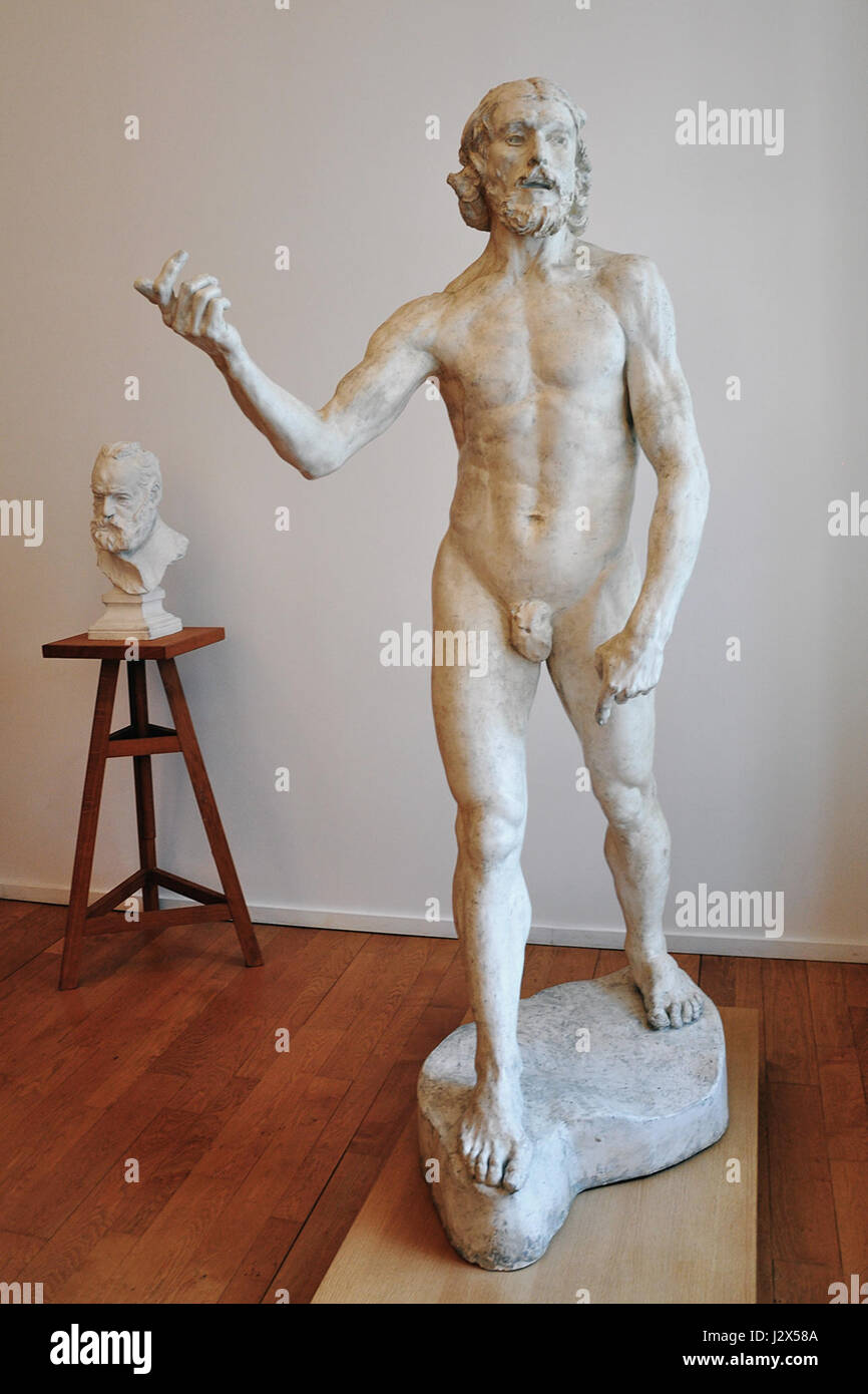 Le 'Cambrai 221109 Rodin St Jean-Baptiste' peut faire référence à une œuvre d'art ou sculpture de l'artiste Rodin, représentant potentiellement Saint Jean-Baptiste, créé en 1855, capturant des thèmes de sujets religieux ou classiques. Banque D'Images Le 'Cambrai 221109 Rodin St Jean-Baptiste' peut faire référence à une œuvre d'art ou sculpture de l'artiste Rodin, représentant potentiellement Saint Jean-Baptiste, créé en 1855, capturant des thèmes de sujets religieux ou classiques. Banque D'Images