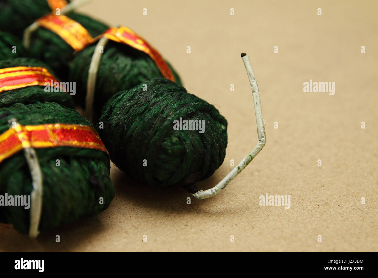 La bombe fait main indien Banque D'Images