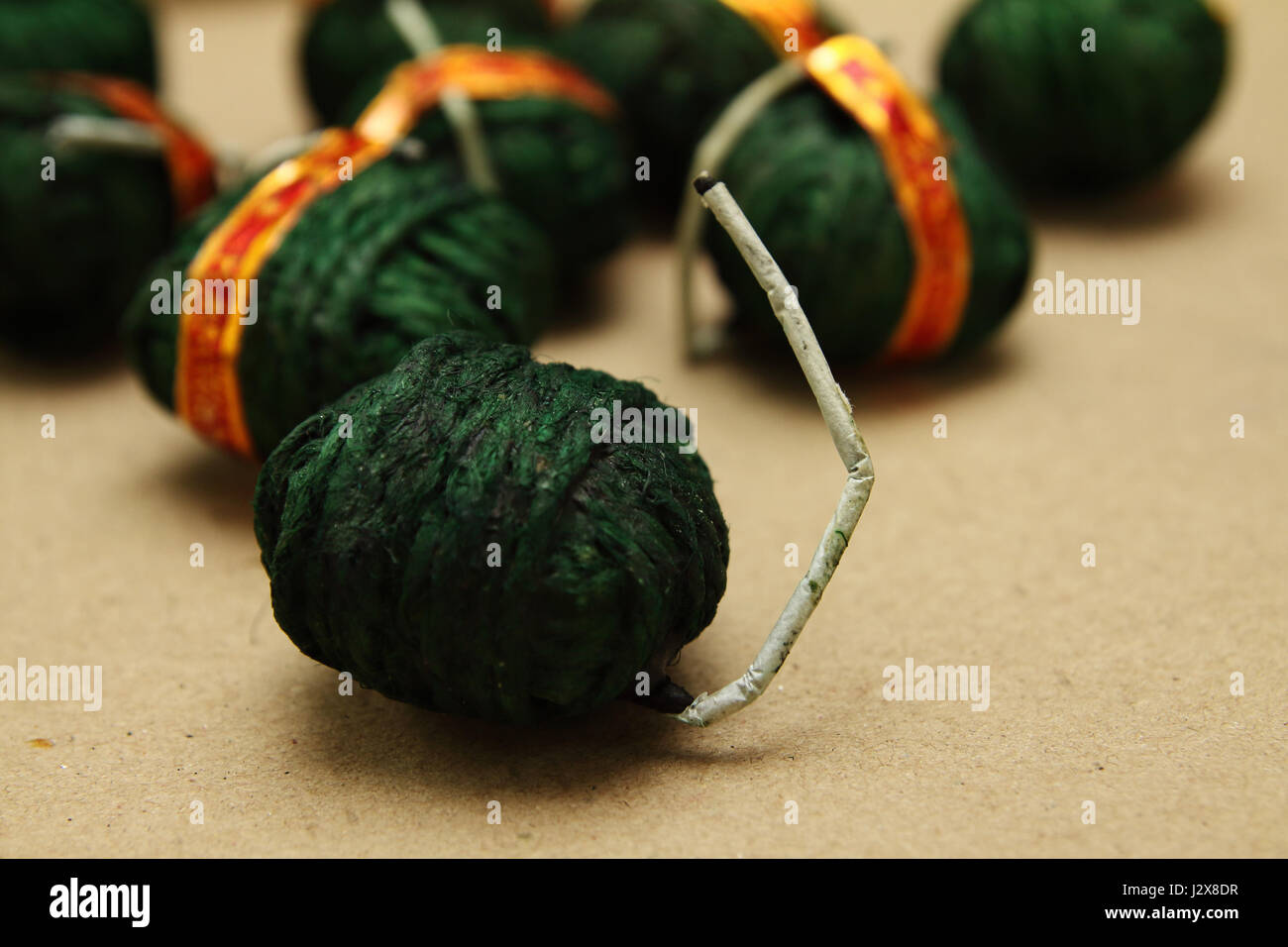 La bombe fait main indien Banque D'Images