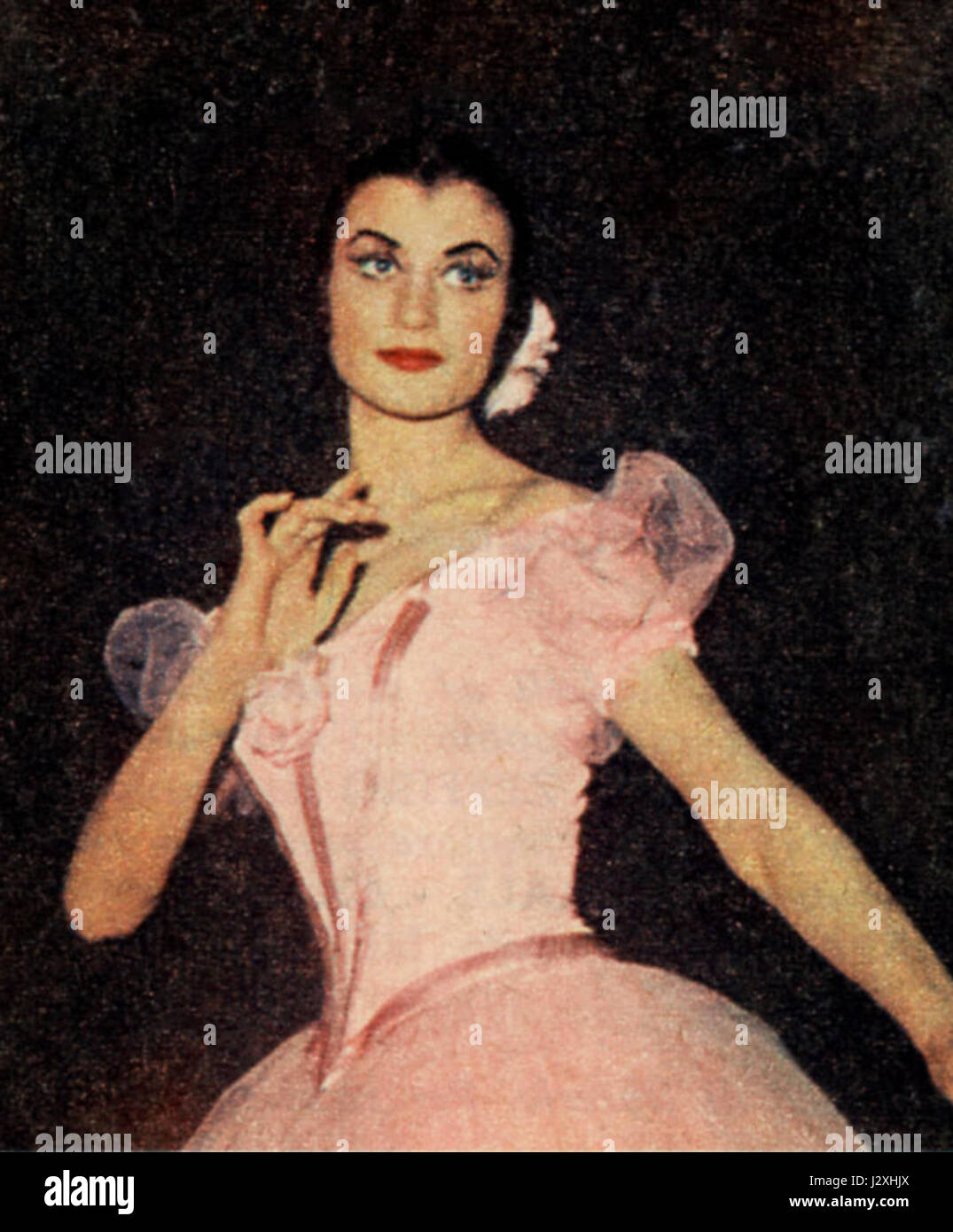 Carla Fracci 1957 Banque D'Images