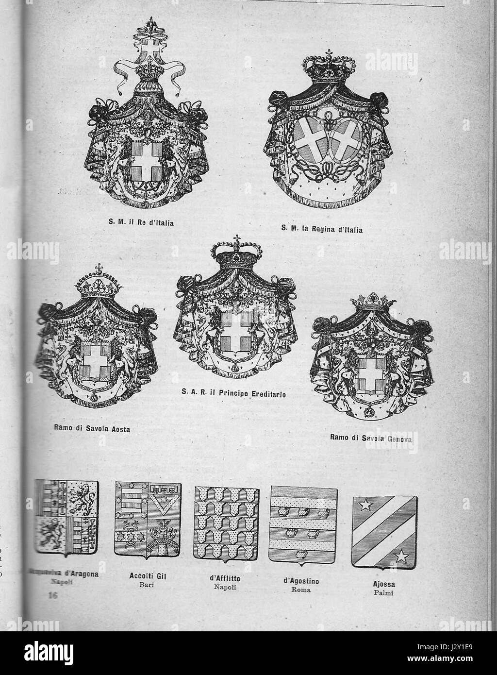 Calendrier d'oro 1900 - Page 233 Banque D'Images