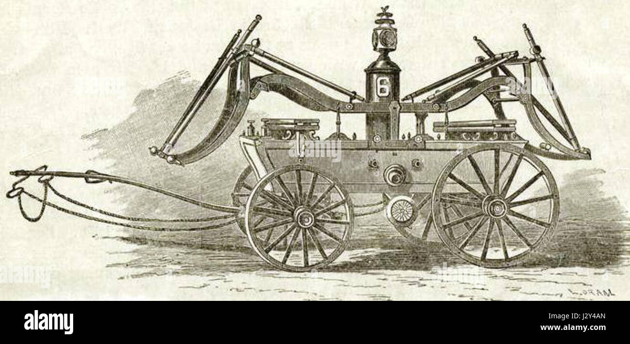 Pas de récolte 6 Moteur Americus Banque D'Images