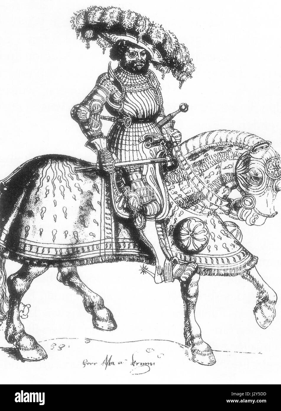 Aschwin von Cramm Banque D'Images