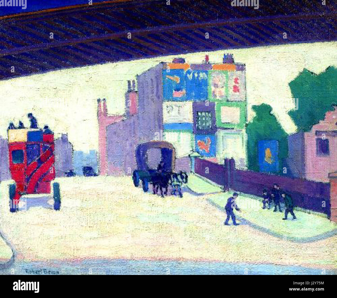 Bevan-Two-Bridges est une structure d'ingénierie importante, connue pour sa conception à double pont, servant de connexion vitale à travers une rivière. La conception est un exploit d'innovation architecturale, visant à améliorer le transport local et la connectivité. Banque D'Images