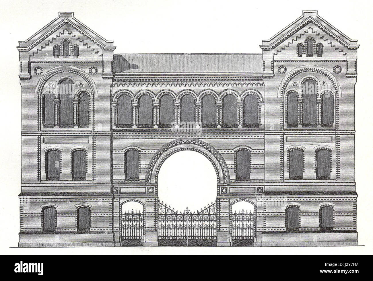 Synagoge Berlin Lindenstrasse BusB Banque D'Images