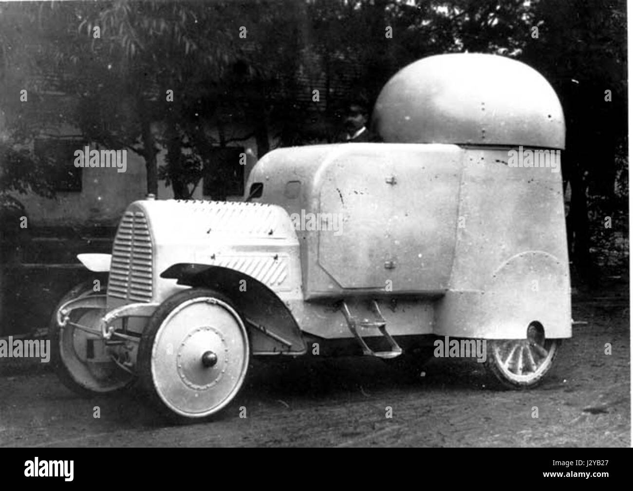 Daimler-austro-AFV Banque D'Images