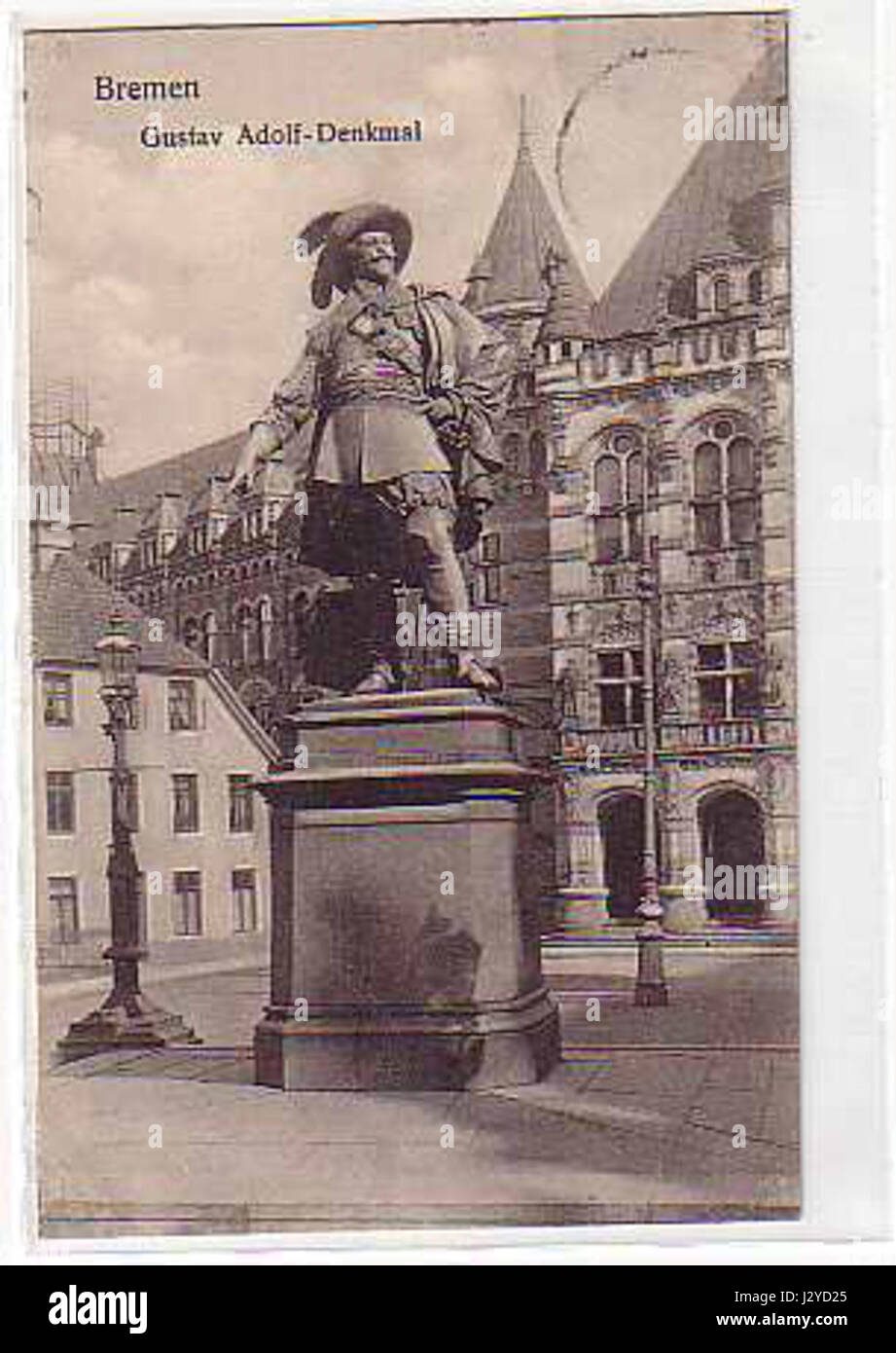 Adolf-Denkmal 1909 Gustav Brême Banque D'Images