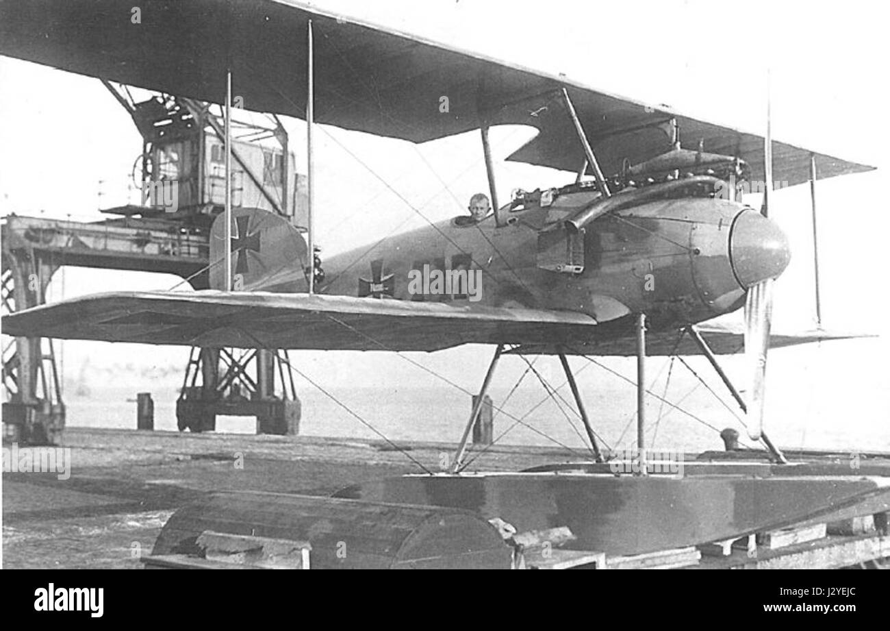L'Albatros W. IV No747 était un avion de chasse allemand de la première Guerre mondiale, connu pour son rôle dans la guerre et sa conception et ses performances distinctives. Banque D'Images