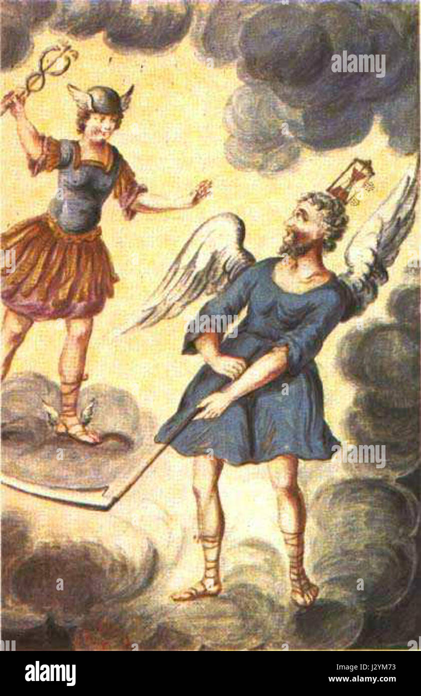 Alchimie de Flamel12 Banque D'Images