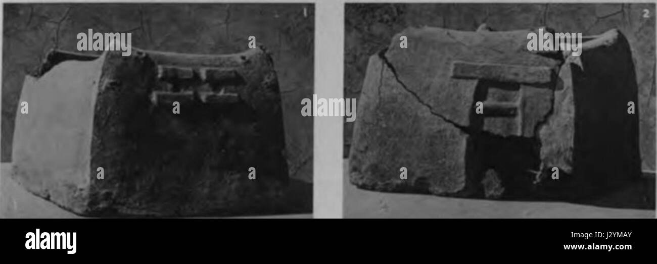 Altaegyptischer Lehmpatzen-Bau fait référence aux techniques de construction en briques de boue égyptiennes anciennes, utilisées pour construire des structures comme des maisons et des fortifications dans l'Égypte ancienne. Banque D'Images