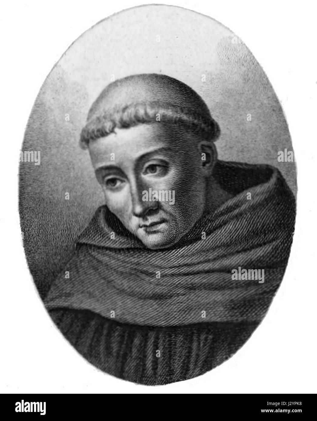 Bernard de Clairvaux - Gutenberg - 13206 Banque D'Images