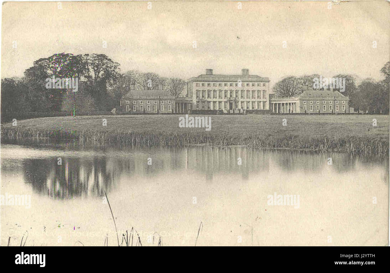 Castletown House près de Meknès fin du 19e siècle Banque D'Images