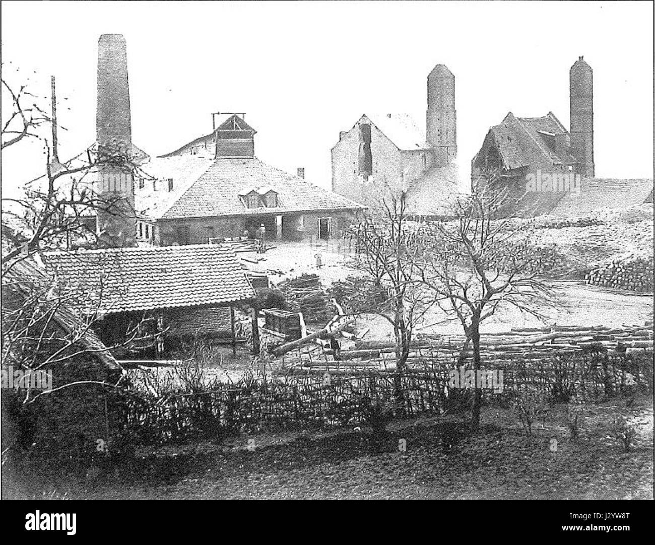 Charbonnage Plomterie Banque D'Images