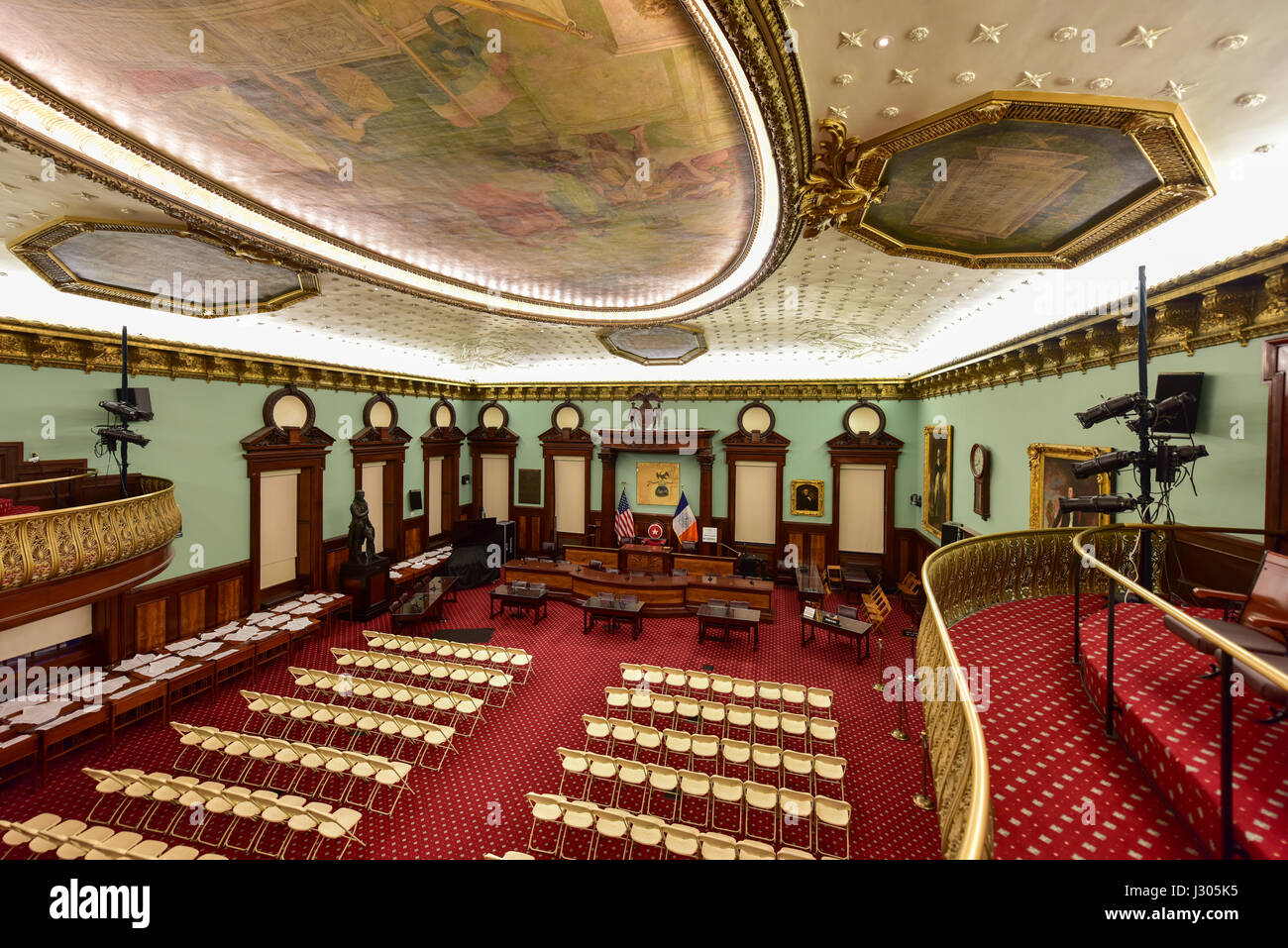 Le conseil municipal de new york Banque de photographies et d’images à