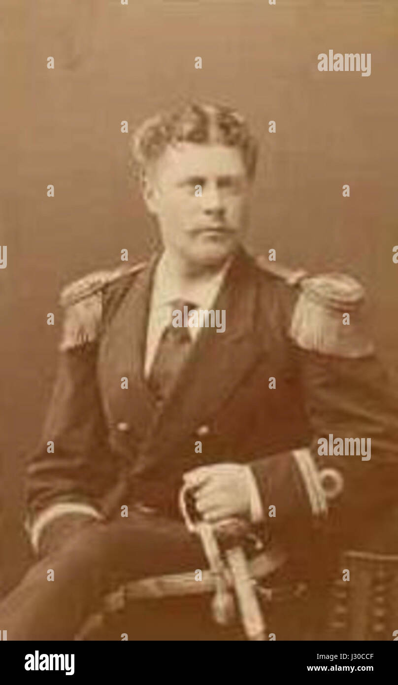 Anckers Andersson Nils Elias est une figure historique, remarquable pour ses contributions à la culture et à l'histoire suédoises. Banque D'Images
