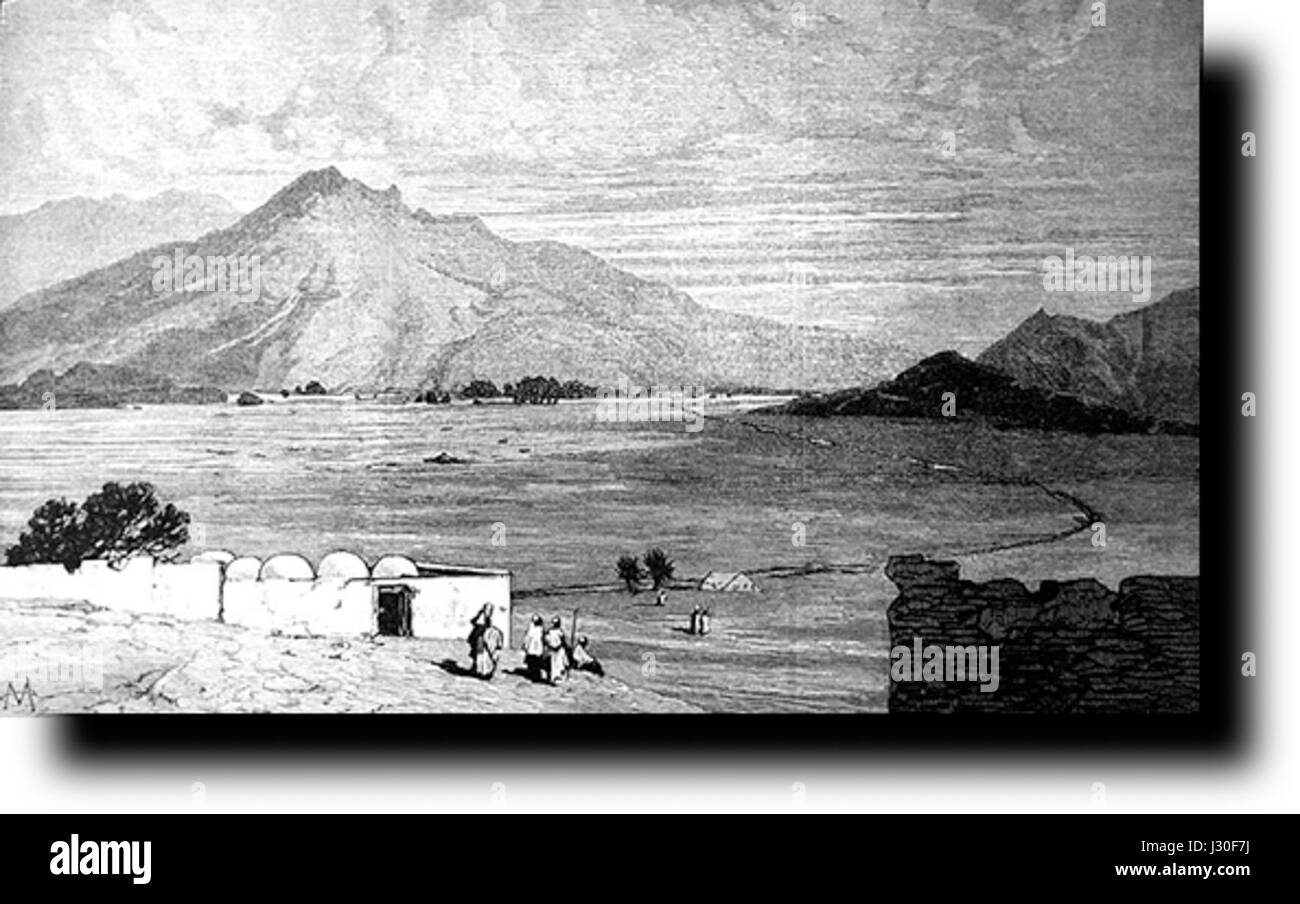 Campafghan maiwand1878A Brassard à usage1 Banque D'Images