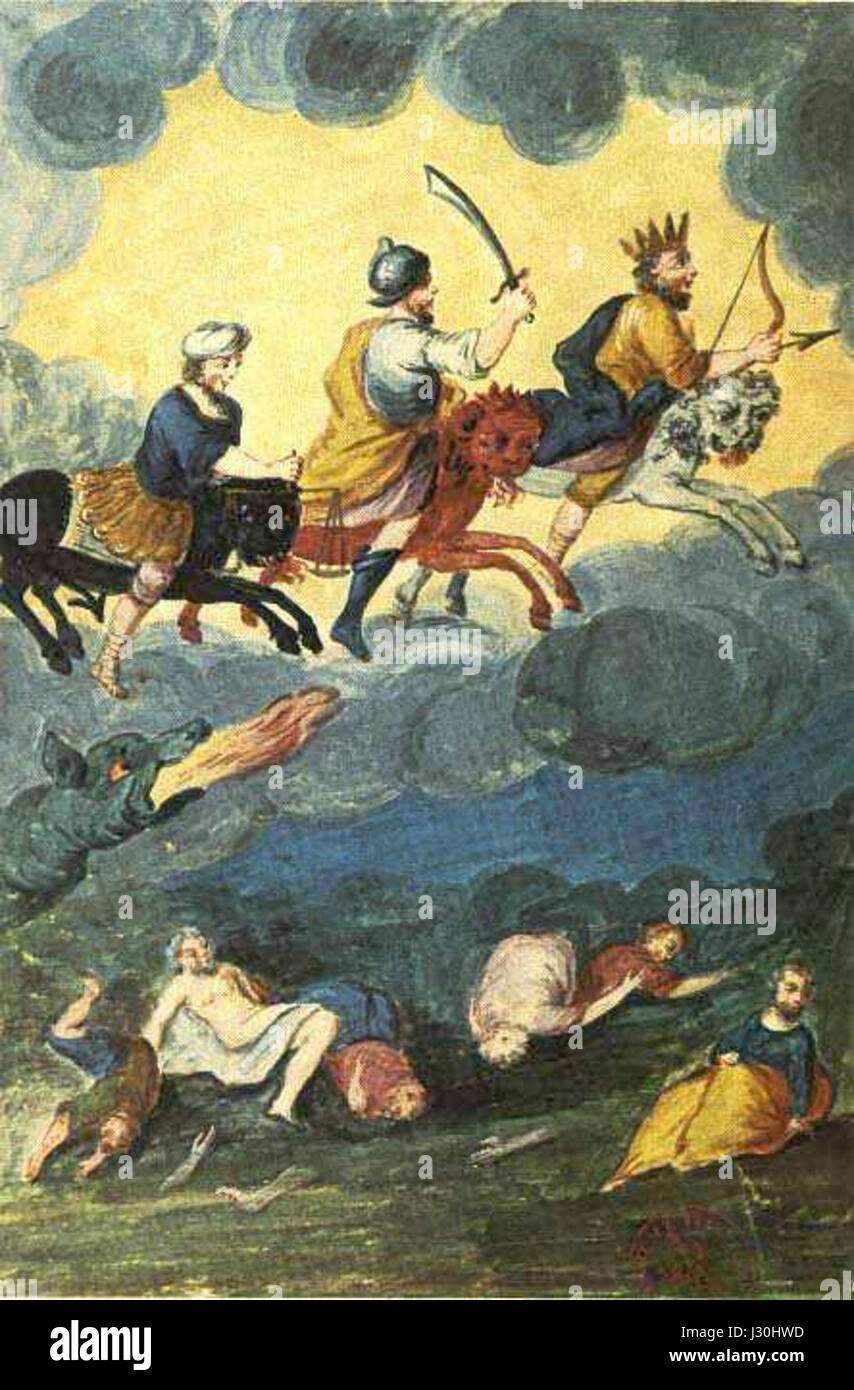 Alchimie de Flamel désigne les œuvres alchimiques attribuées à Nicolas Flamel, scribe et vendeur de manuscrits français du XIVe siècle. Ses écrits alchimiques ont gagné en renommée pour leur association avec la pierre de philosopherâ€™s. Banque D'Images