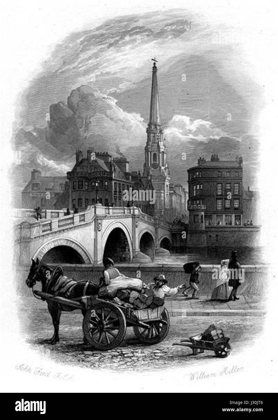 Une référence historique à Ayr en 1855, peut-être détaillant des événements ou des événements notables dans la ville écossaise au cours de cette année. Banque D'Images