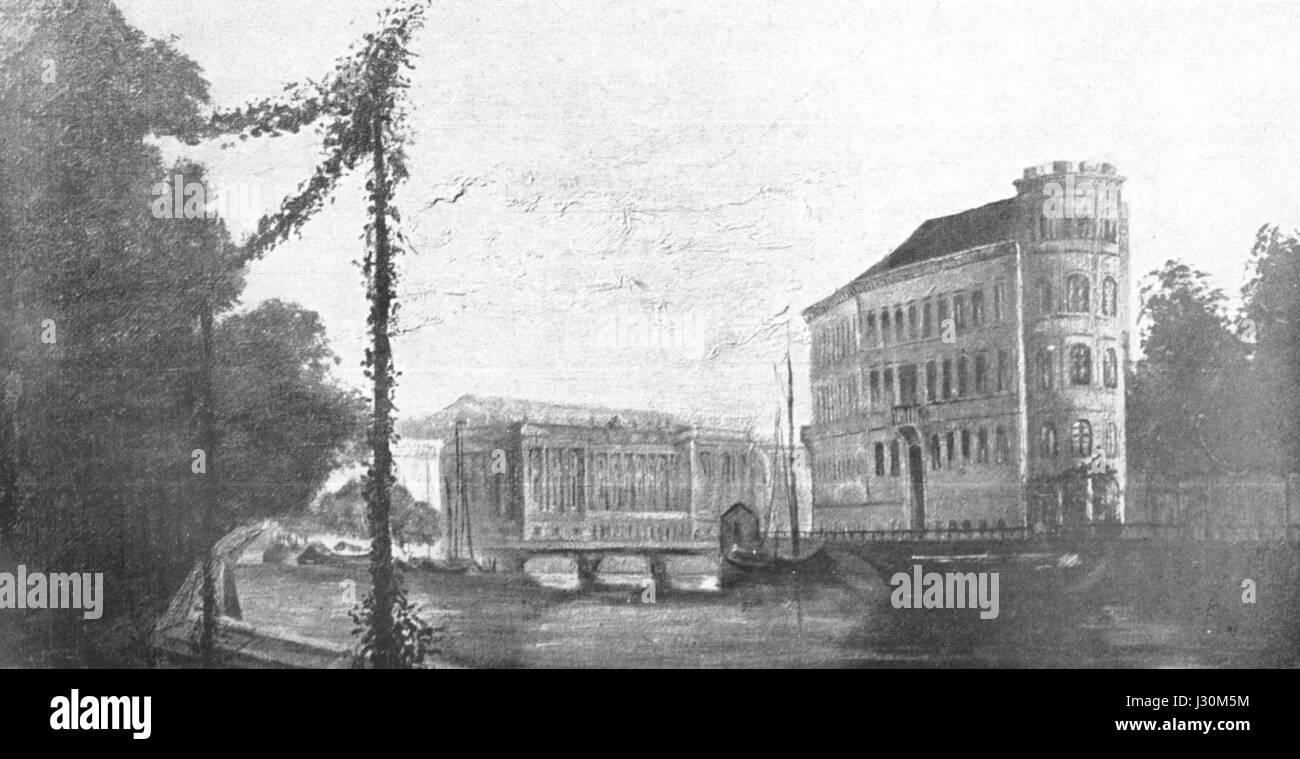 Monbijoupark est un parc public situé dans le centre de Berlin, en Allemagne, connu pour son importance historique et ses paysages pittoresques. Le parc offre aux visiteurs une atmosphère relaxante avec des espaces verts, des sentiers pédestres et un environnement culturel, contribuant au charme urbain de Berlin. Banque D'Images