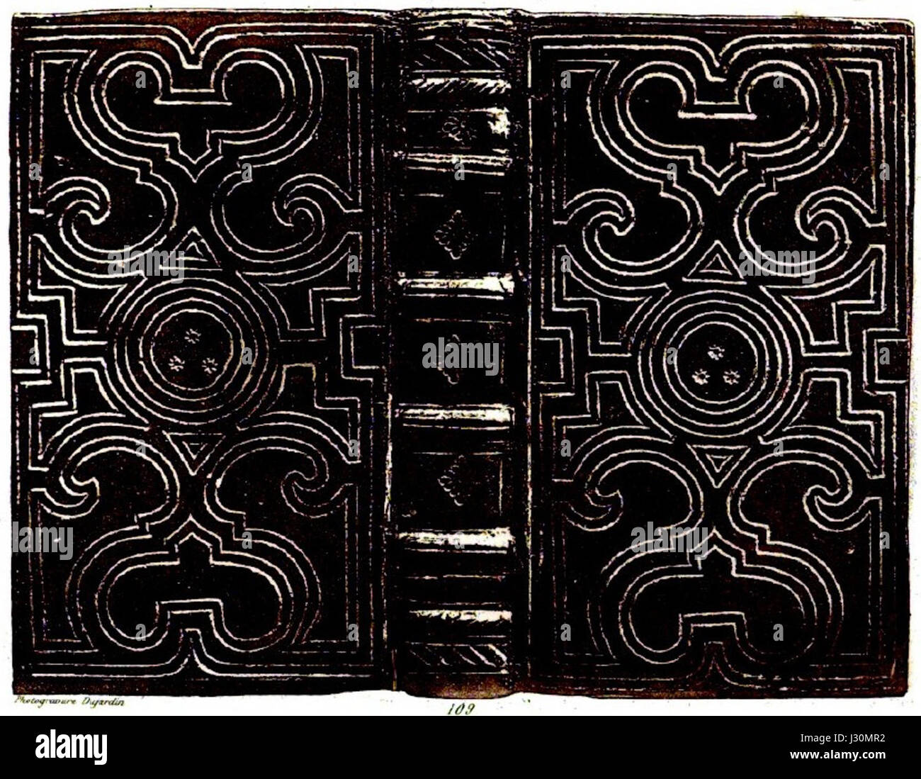 Brunet - La reliure ancienne et moderne planche 109 Banque D'Images