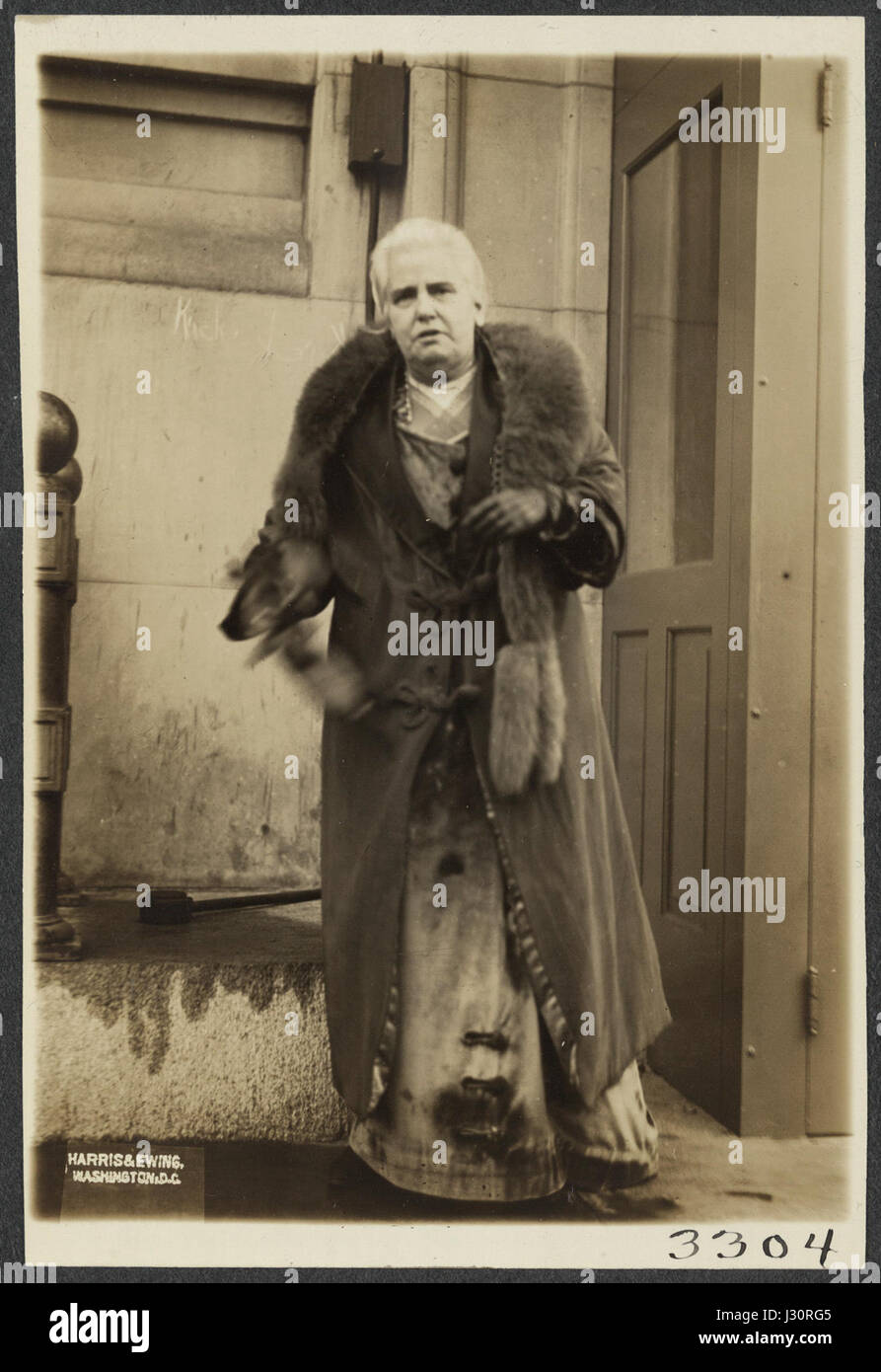 Anna Howard Shaw était une éminente suffragiste américaine, médecin et militante sociale. Elle a joué un rôle important dans le mouvement pour le suffrage womenâ€™ aux États-Unis, défendant les droits des femmes et l'égalité. Banque D'Images