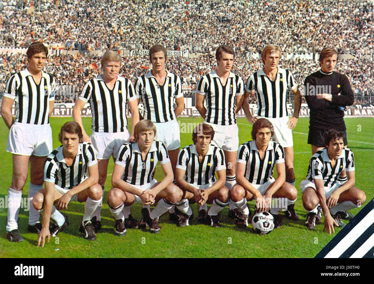 La Juventus, 1971-1972 Banque D'Images