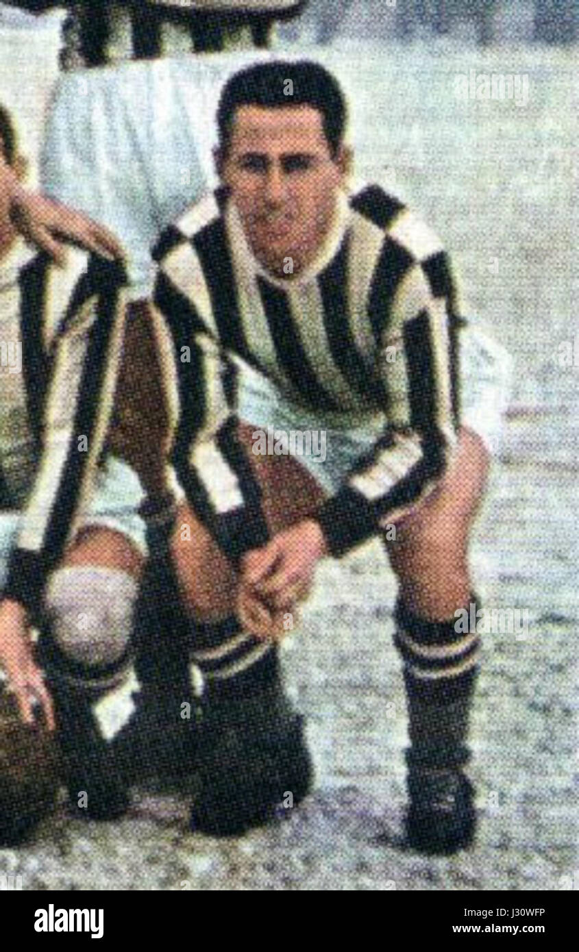 Juventus - Riza Lushta 1940-1941 Banque D'Images