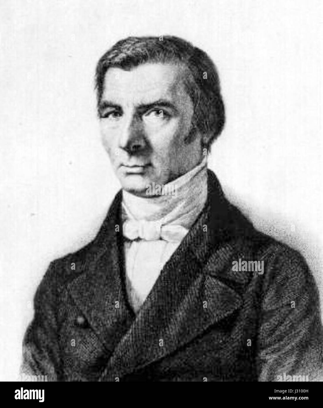 FrÃ©dÃ©RIC Bastiat était un économiste et théoricien politique français connu pour son travail de plaidoyer pour le libre marché, le gouvernement limité et l'importance des libertés individuelles au XIXe siècle. Banque D'Images